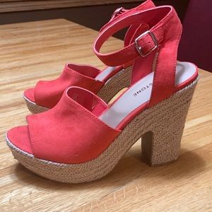 Coral SunStone wedges
